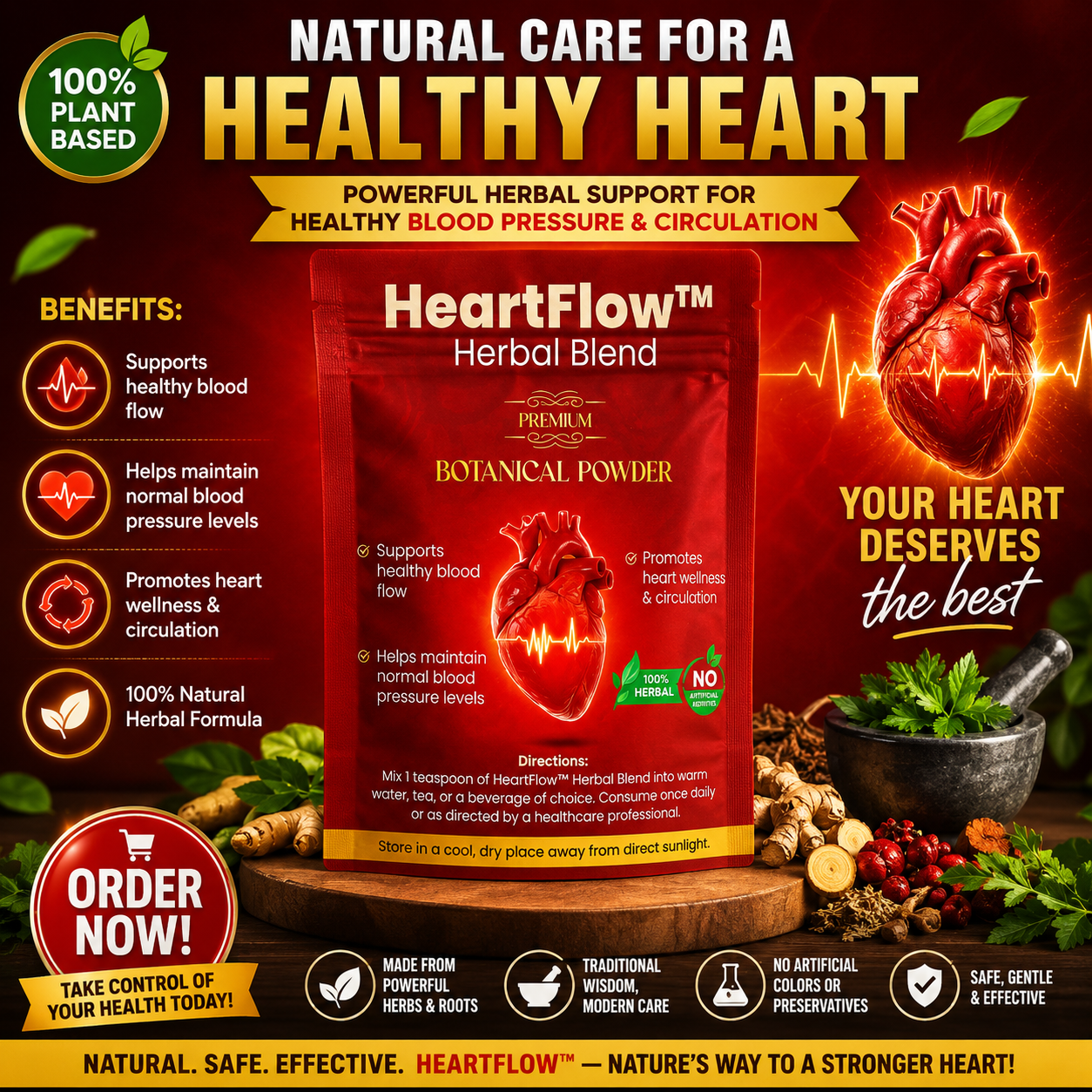 HeartFlow Herbal Blend